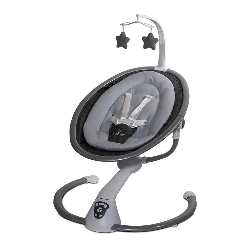 Coccolle Freya Anthracite – Smart 360° Elektrisk Babysitter med Automatisk Rörelsesensor - 15