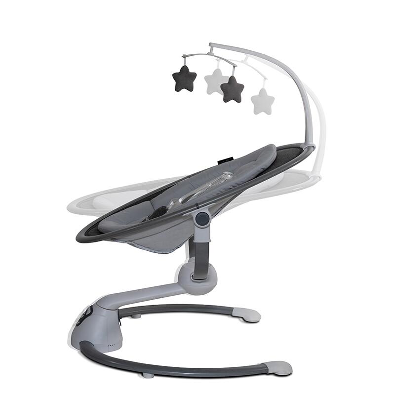 Coccolle Freya Anthracite – Smart 360° Elektrisk Babysitter med Automatisk Rörelsesensor - 4