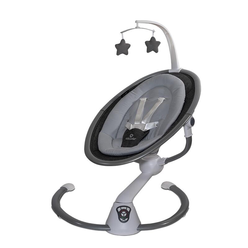 Coccolle Freya Anthracite – Smart 360° Elektrisk Babysitter med Automatisk Rörelsesensor - 6