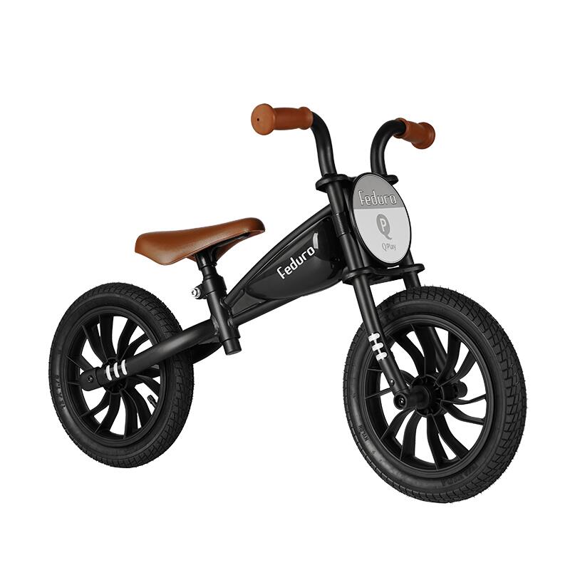 Coccolle Feduro Black – Retro Balanscykel 12” med Air-Gel Hjul för Barn 3–6 år - 5