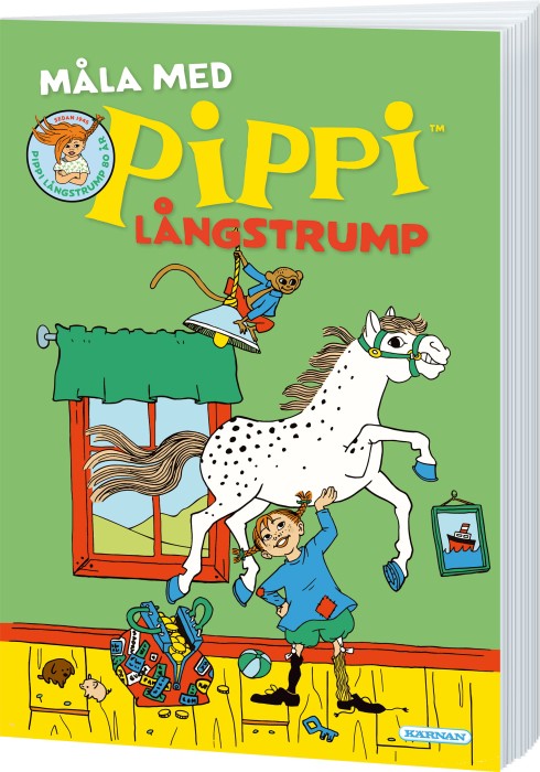 Pippi Långstrump - Målarbok