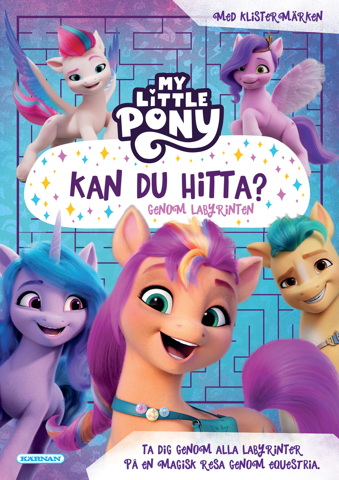 Kan du hitta genom labyrinten? - My little pony