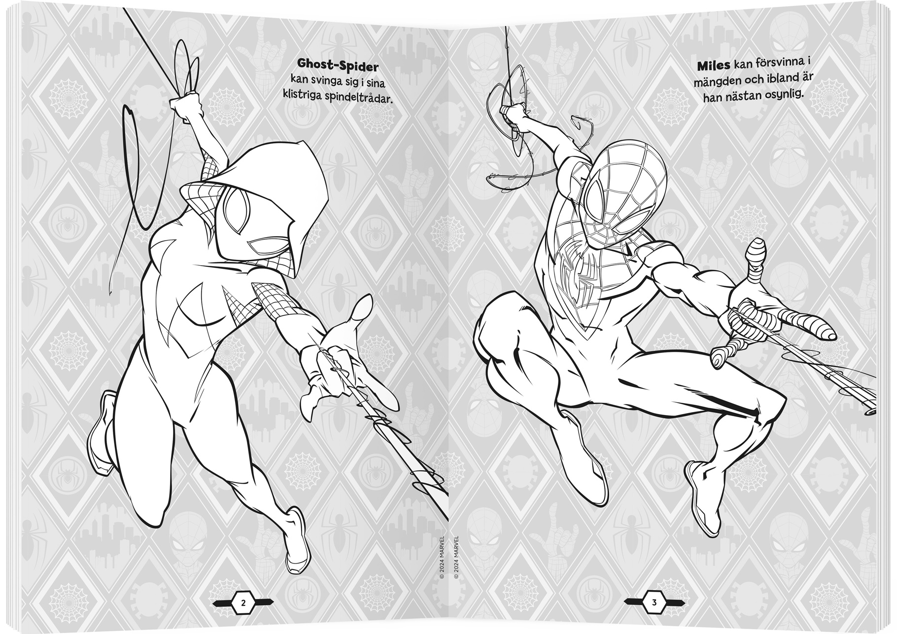 Målarbok - Marvel - 2