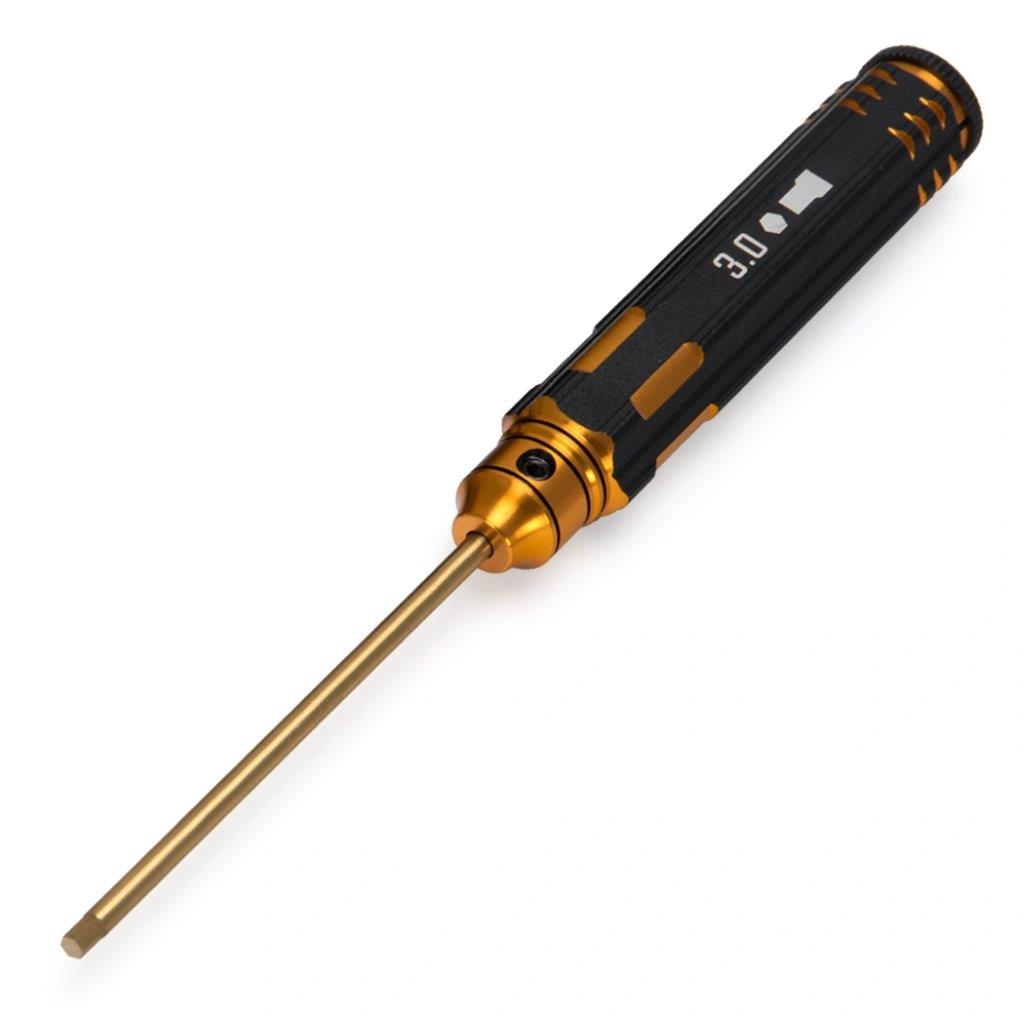 MDRIVE Pro TiN Insexnyckel Rak - 3.0mm