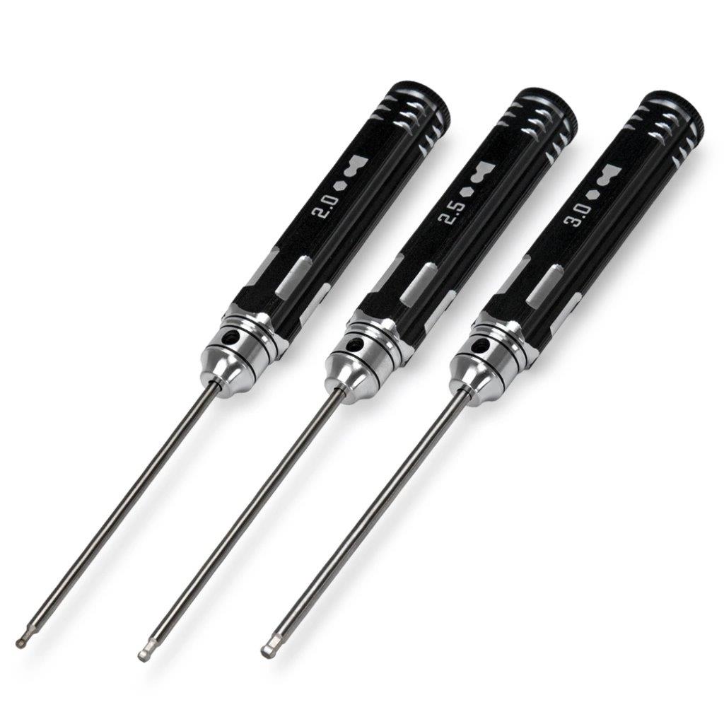 MDRIVE Insexnyckel med Kula Set - 2, 2.5 & 3mm