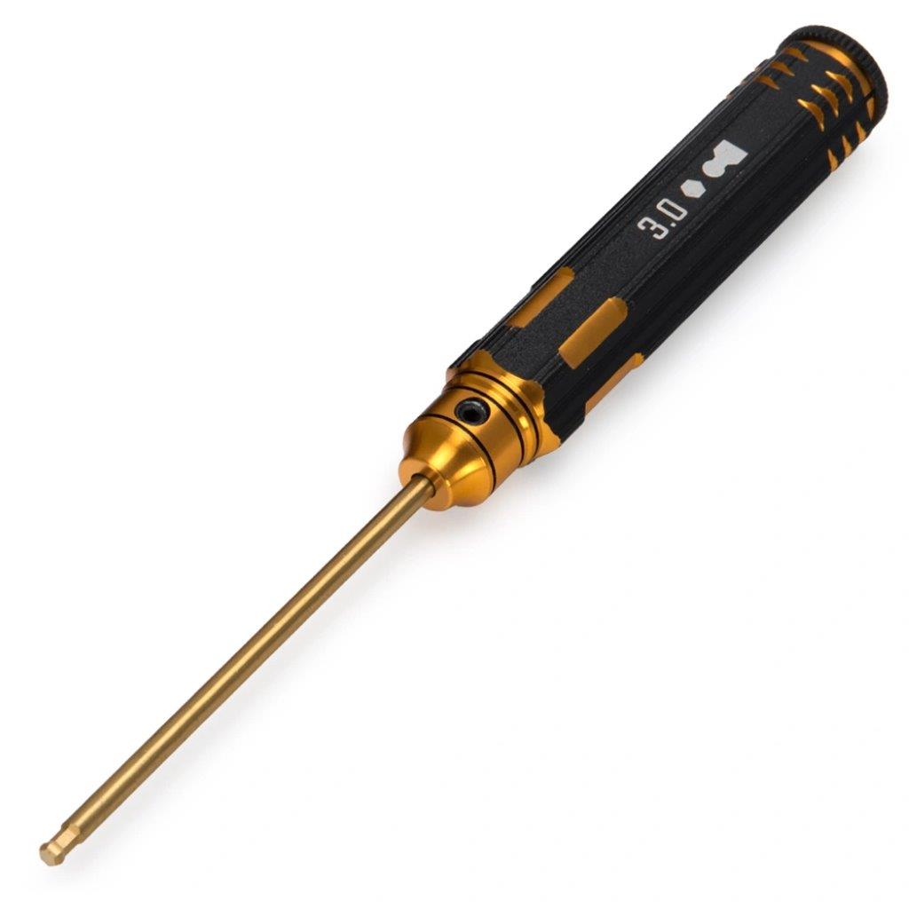 MDRIVE Pro TiN Insexnyckel med Kula Set - 2, 2.5 & 3mm - 5
