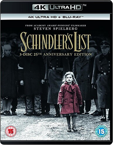 Schindler's List - 25th Anniversary Edition (BLU-RAY 4K ULTRA HD + BLU-RAY)