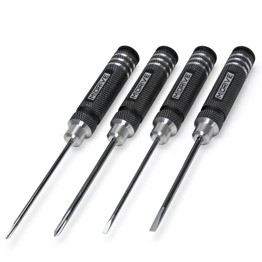 MDRIVE Skruvmejsel Set - Stjärnskruv & Spårskruv Set 3 & 4mm