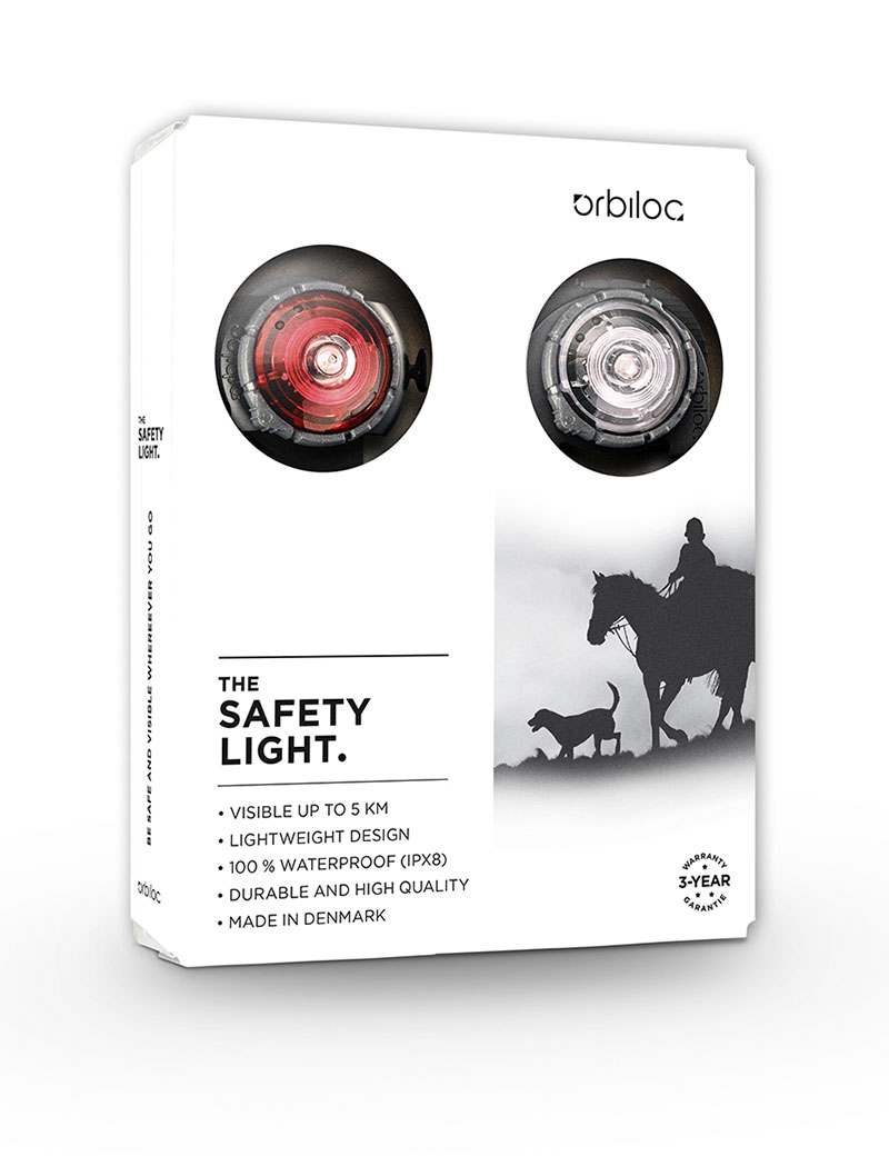 Orbiloc Twin Pack Horse - Säkerhetslampa