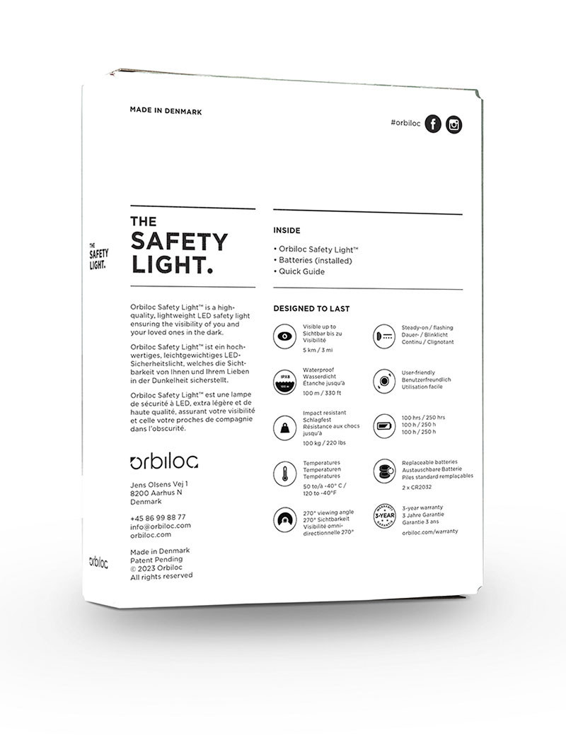 Orbiloc Twin Pack Horse - Safety Lamp - 2 Pack