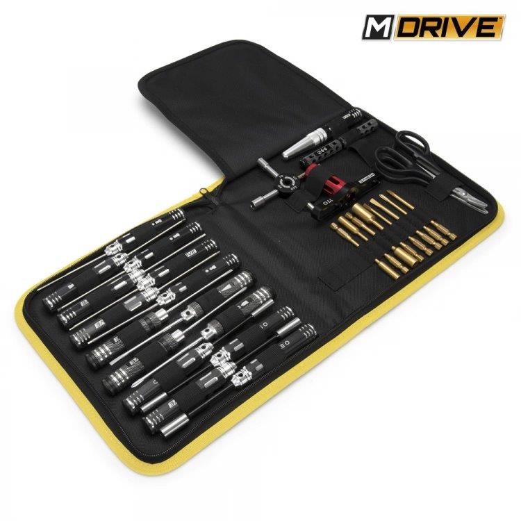 MDRIVE Verktygsväska/fodral - 260x240x35mm - 6