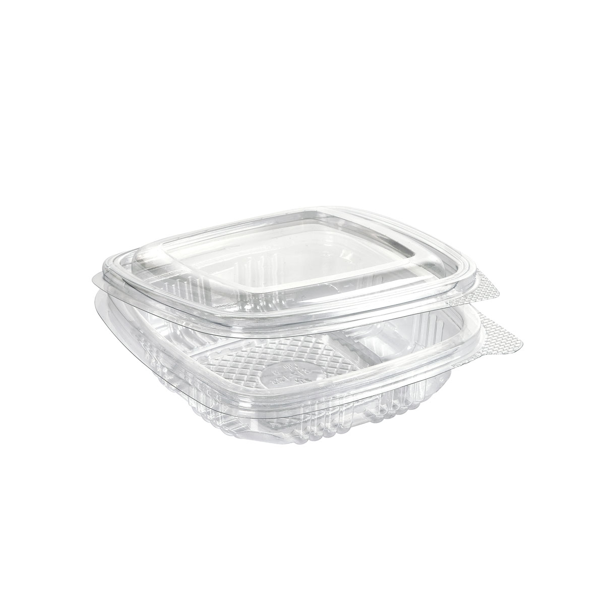 Delibägare med fasthängande lock - 125ml