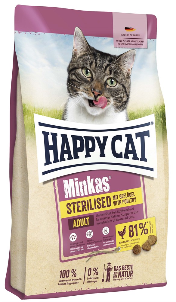 HC Minkas, Sterilised fågel, 1,5 kg