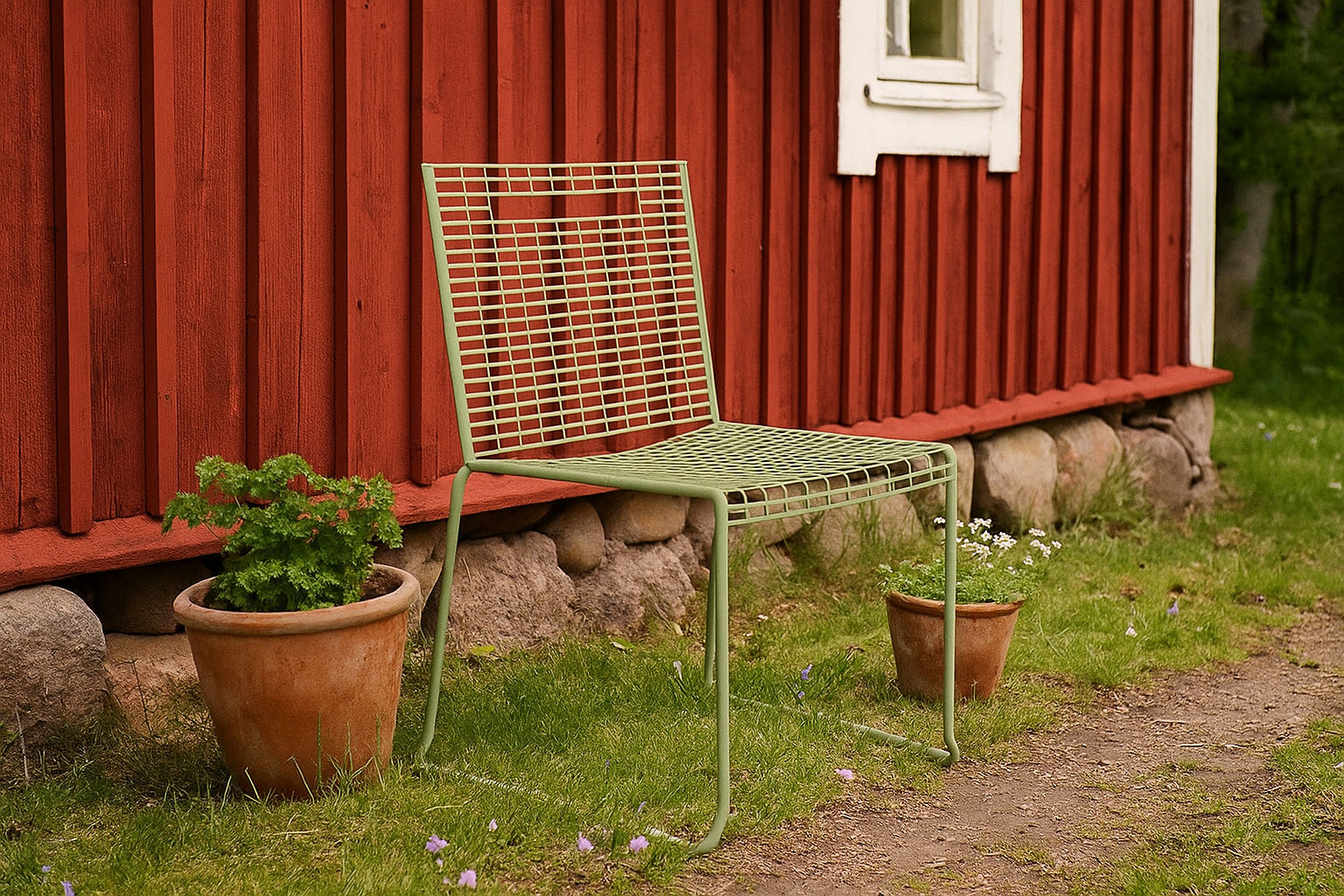 Stol Alicia,  grön - 3