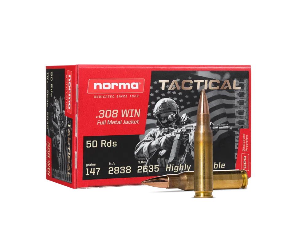 Norma Tactical .308 FMJ  147gr /  9,52g