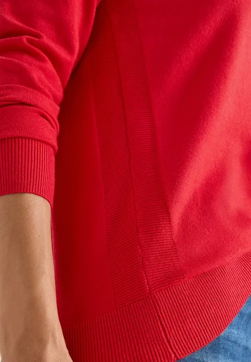 NOS Cosy Boatneck Structure - Fiery Red - Cecil - 3