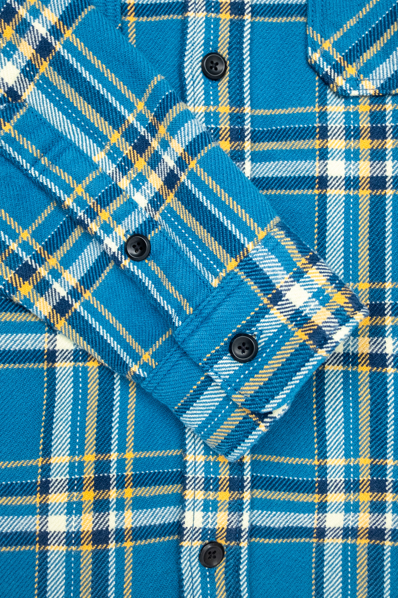 Iron Heart - IHSH-435-BLU UHF American Check Work Shirt Blue - 6