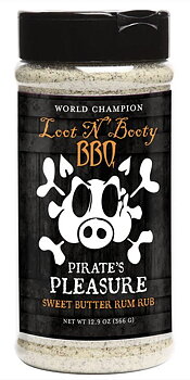 Loot N' Booty BBQ PirateÕs Pleasure - Sweet Butter Rum Rub 366 gr