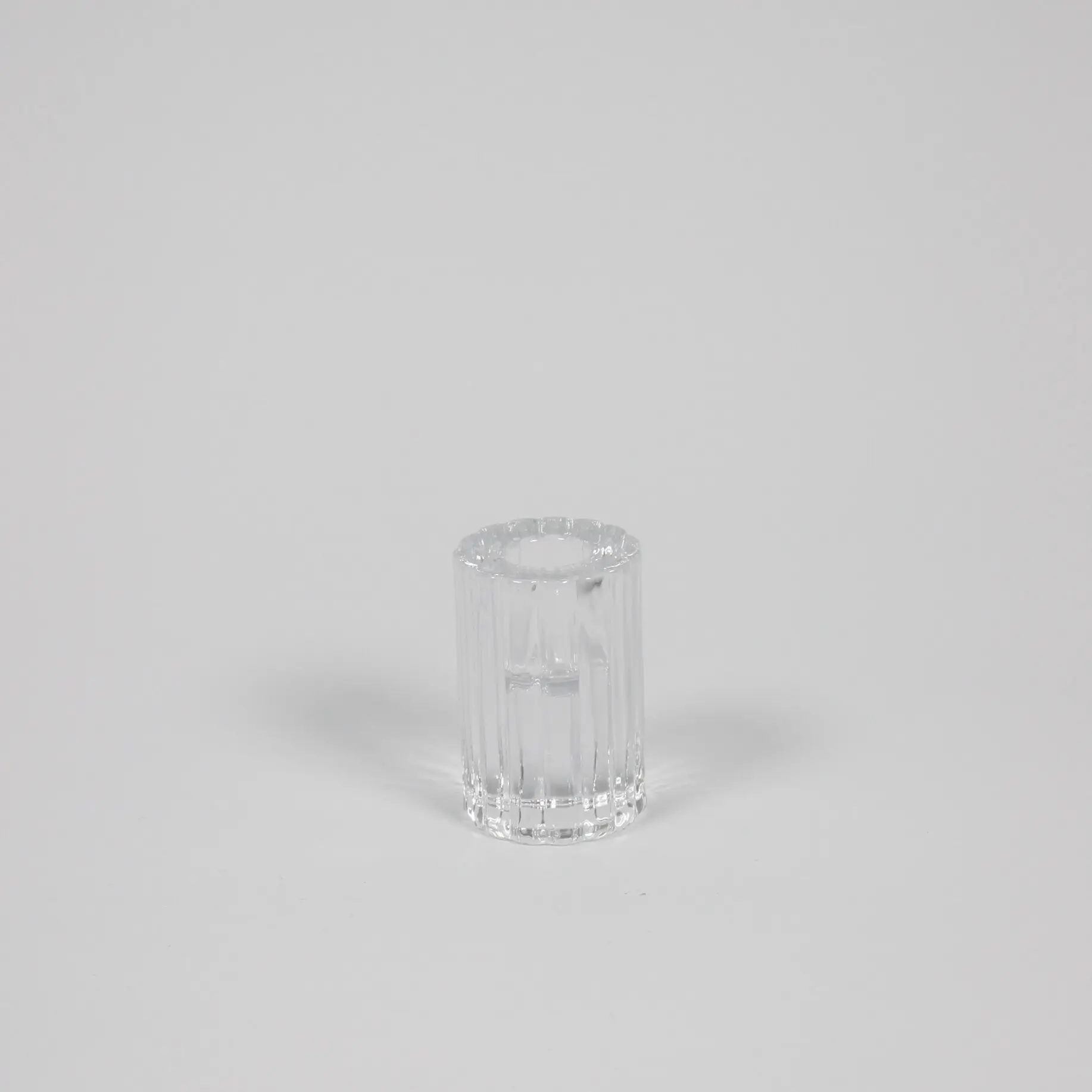 Ljusstake una glas 8 cm
