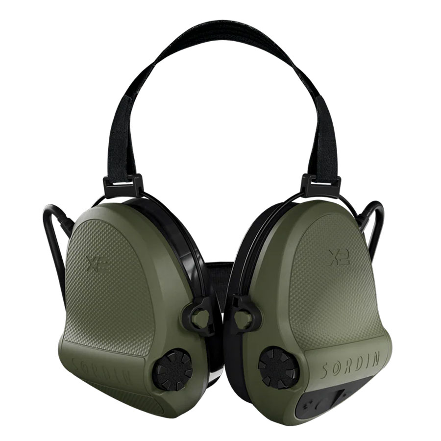 Sordin Supreme X2 Green, Neckband, GEL