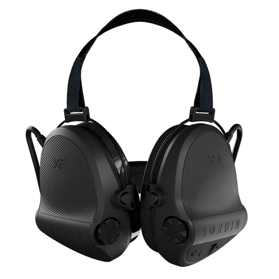 Sordin Supreme X2 Black, Neckband, GEL