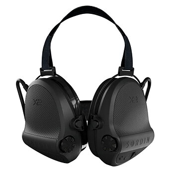 Sordin Supreme X2 Black, Neckband, GEL