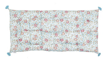Chamois Apple Turquoise Cushion - 50x100cm