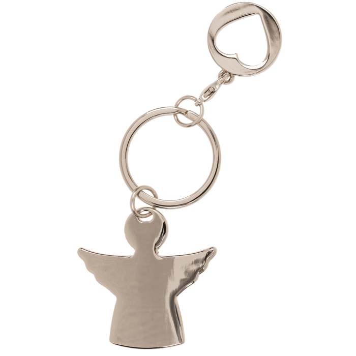 Nyckelring med kundvagnsmynt, Guardian Angel - 3