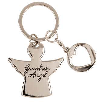 Nyckelring med kundvagnsmynt, Guardian Angel