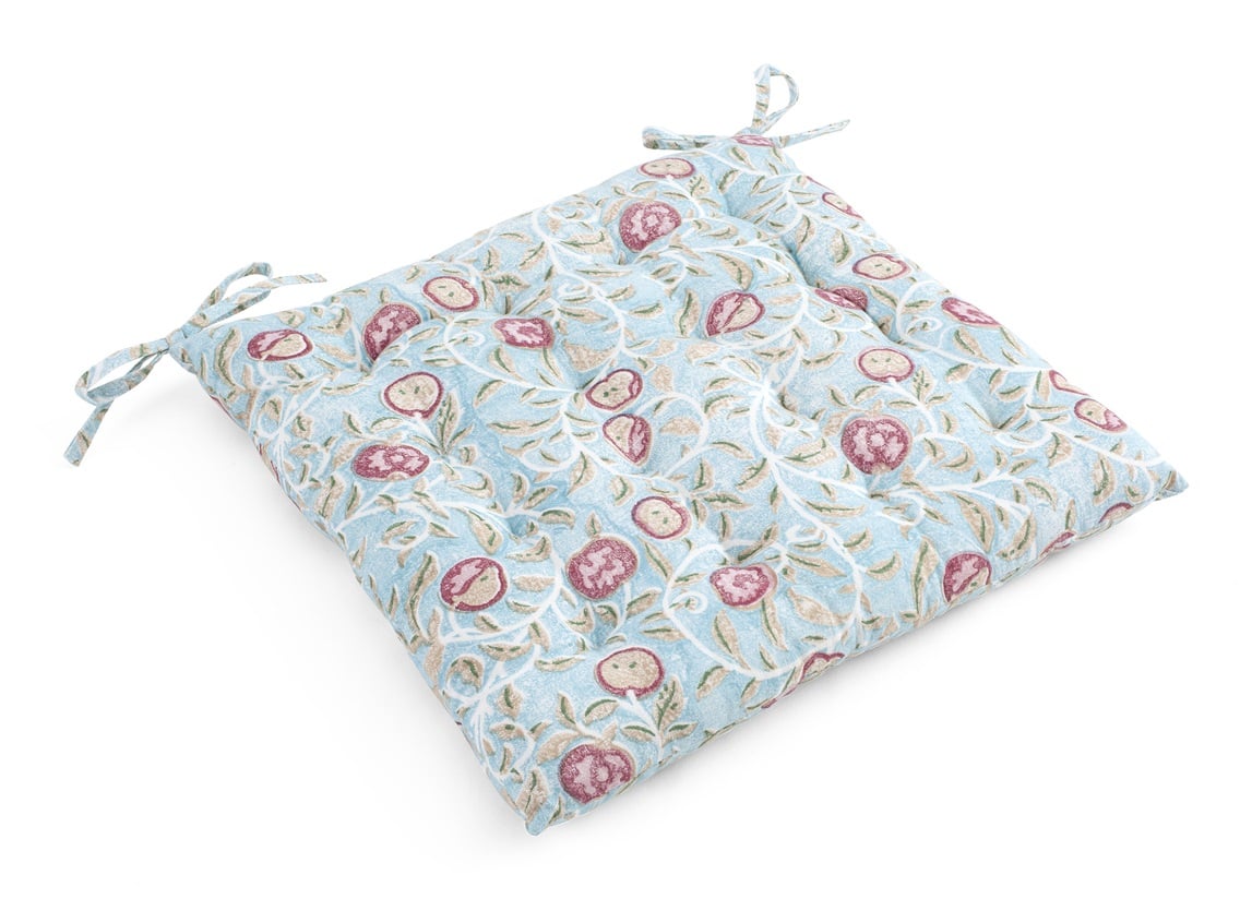 Chamois Apple Turquoise Cushion - 40x40cm