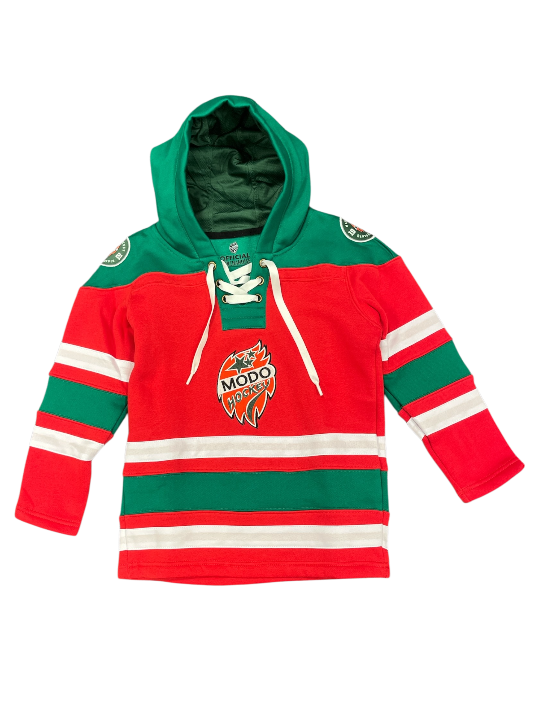 Lace Hood Modo Hockey Red Junior