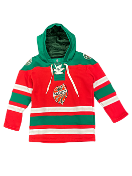 Lace Hood Modo Hockey Red Junior