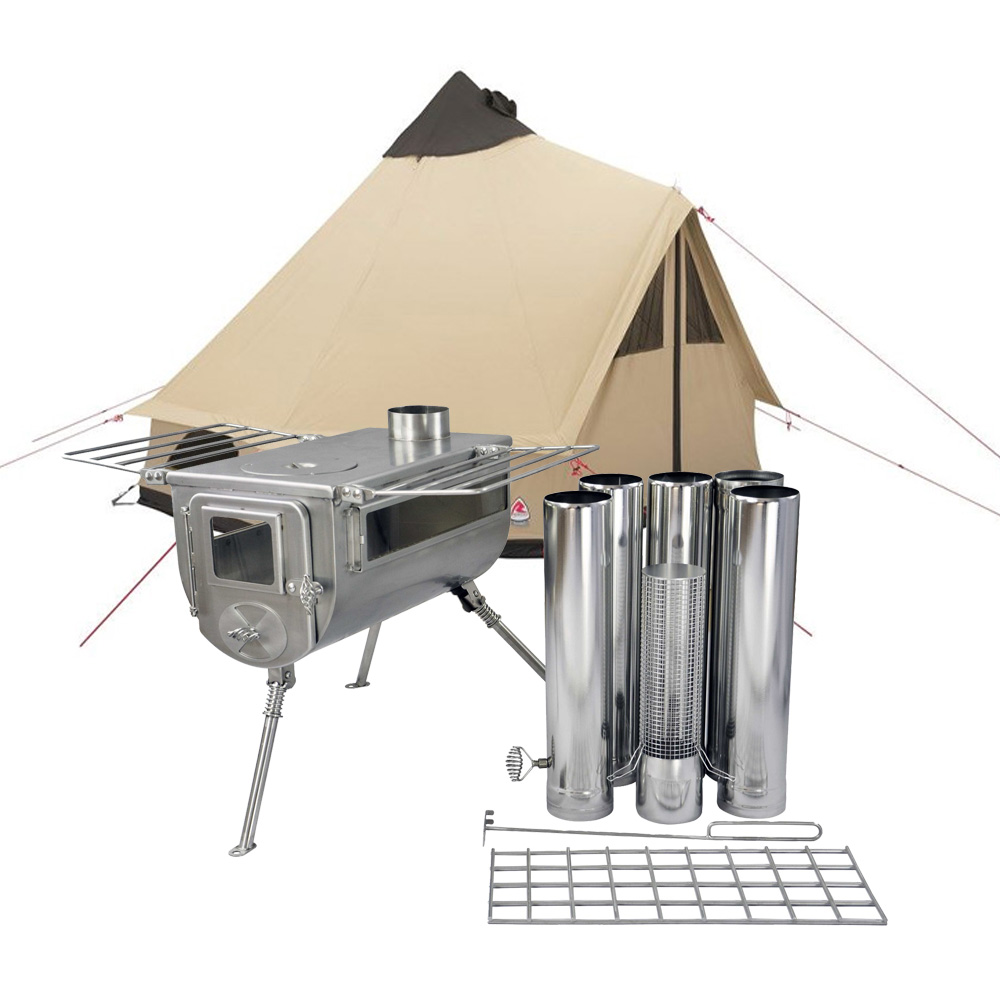 Robens Klondike S + Winnerwell Woodlander Double View Large