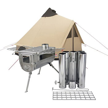 Robens Klondike S + Winnerwell Woodlander Double View Large