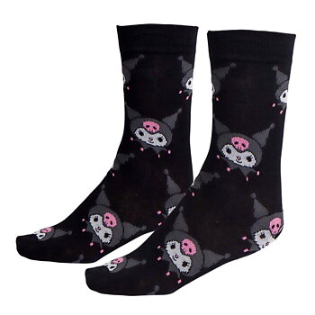 Svarta Kuromi Strumpor - Storlek 36-43