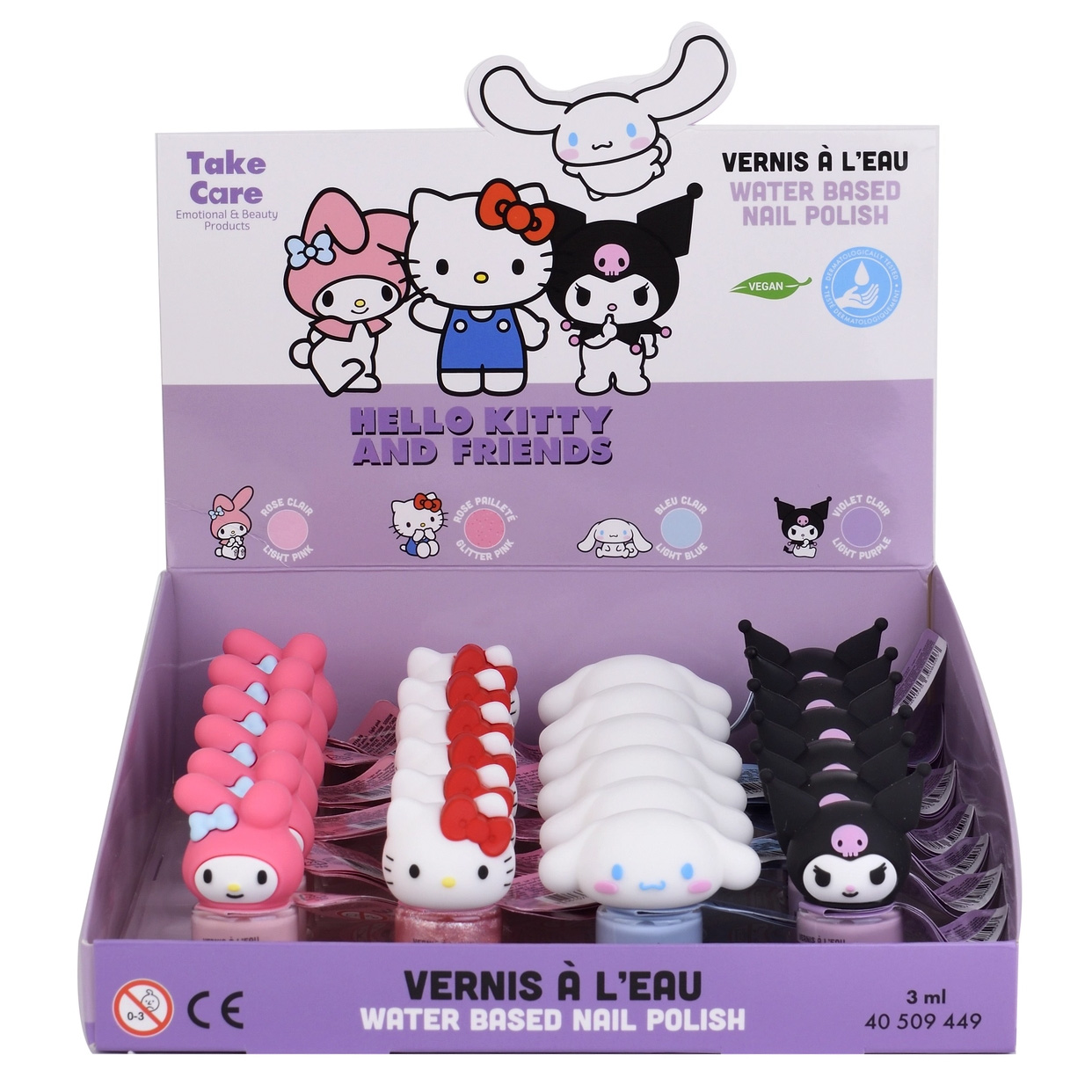 Hello Kitty and Friends 3D Head Nagellack 3 ml - 4