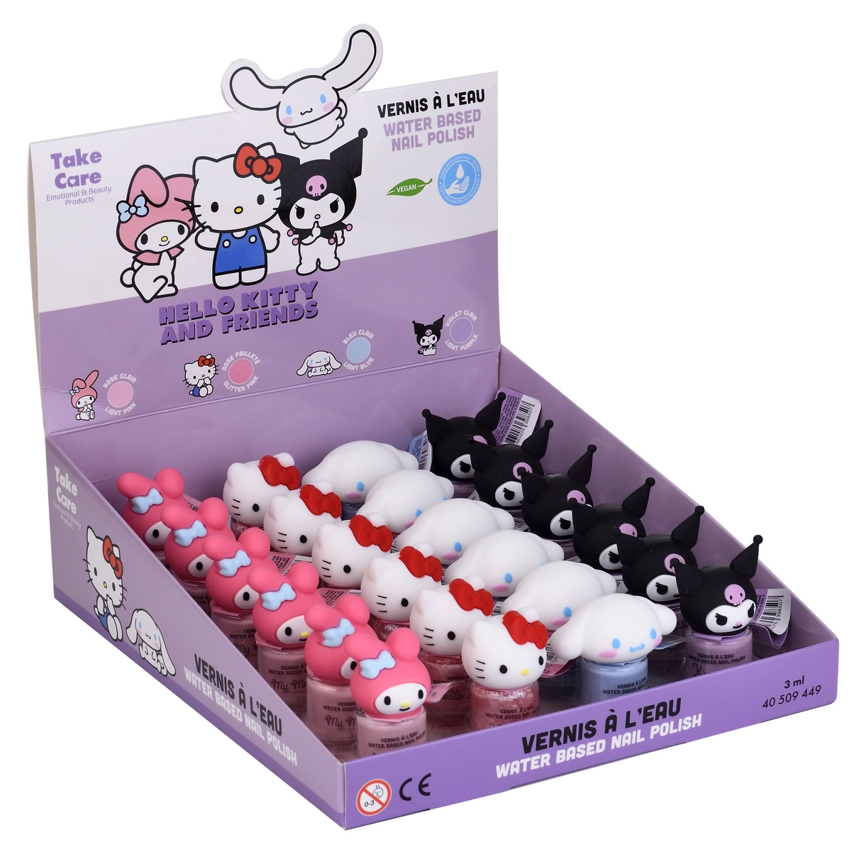 Hello Kitty and Friends 3D Head Nagellack 3 ml - 5