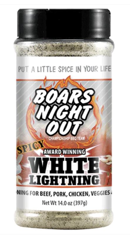 Boar's Night Out Spicy White Lightning 397 gr