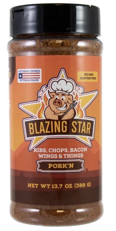 Blazing Star Pork'n Rub and Seasoning 388 gr