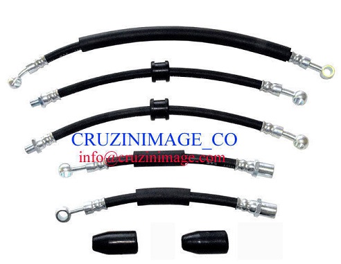 Bromslangar Fram sats Suzuki GT750 1973-77 (59480-31010)  CI-GT750BHS
