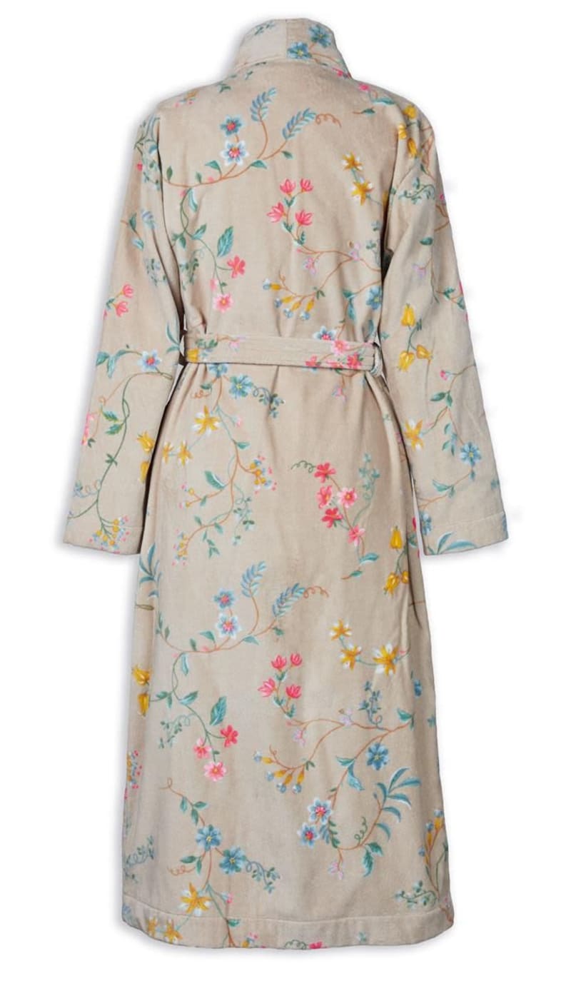 Beställningsvara:  Pip Studio Morgonrock Les Fleurs Beige - 2