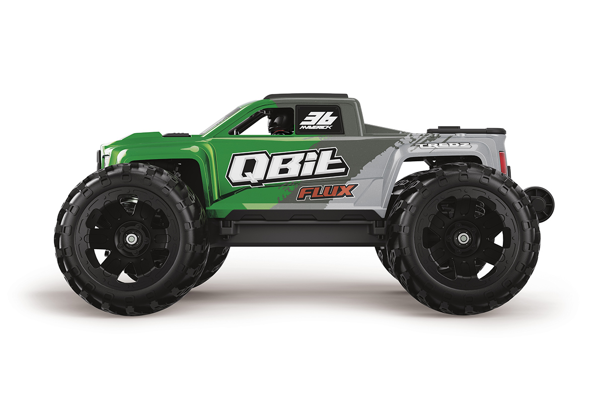 Maverick RC MV151006 Qbit MT Flux 1/16th Monster Truck - Green - 2