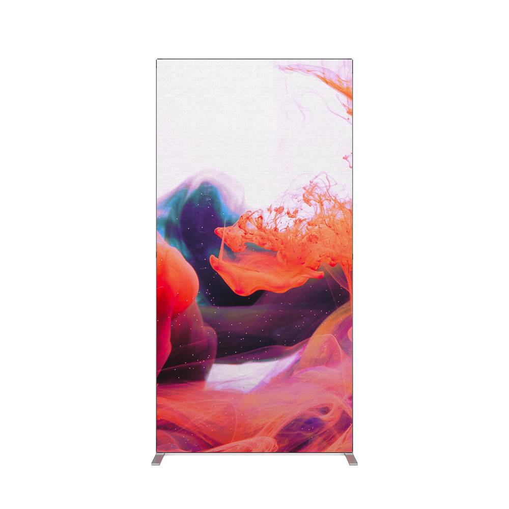 FlexFrame Wall B 100 cm Silver front