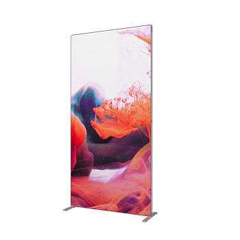 FlexFrame Wall B 100 cm Silver