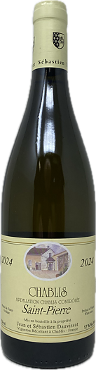 2024 CHABLIS SAINT PIERRE DAUVISSAT J.S. , 75 cl