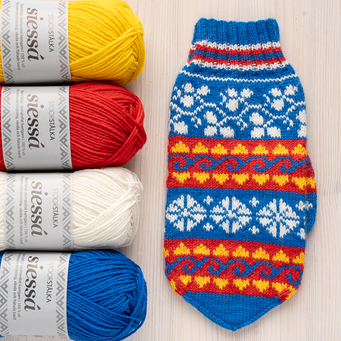 Strickset Fäustlinge Mandas vackra vantar Gällivare