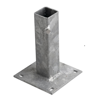 Villastaket Fotplatta 40x40, 4 hål