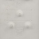 Aimo Nietosvuori (1970s) White Wall Plaque with Bluebell Motif 17 cm #843