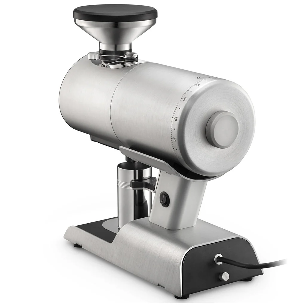 Mazzer - Philos Single Dose I200D - Silver - Kaffekvarn som maler till alla bryggmetoder - 2