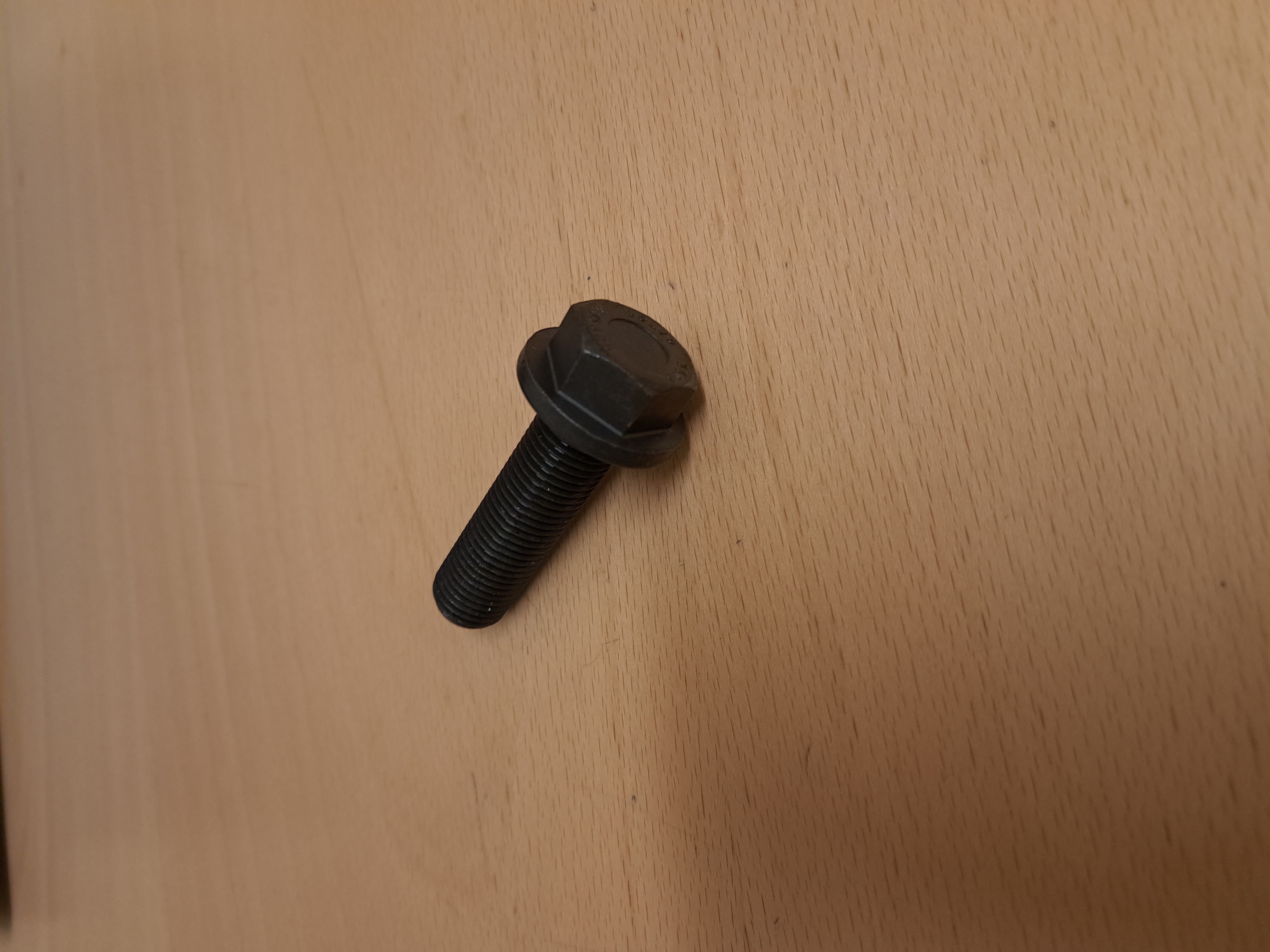 Flange screw